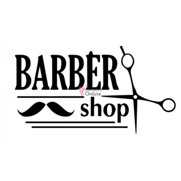 Sablon sticker de perete pentru salon de infrumusetare - J070L - Barber Shop